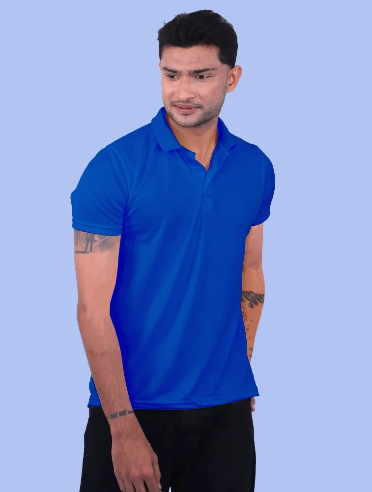 Royal Blue Selina Half Sleeve 150 GSM Polo T-shirts