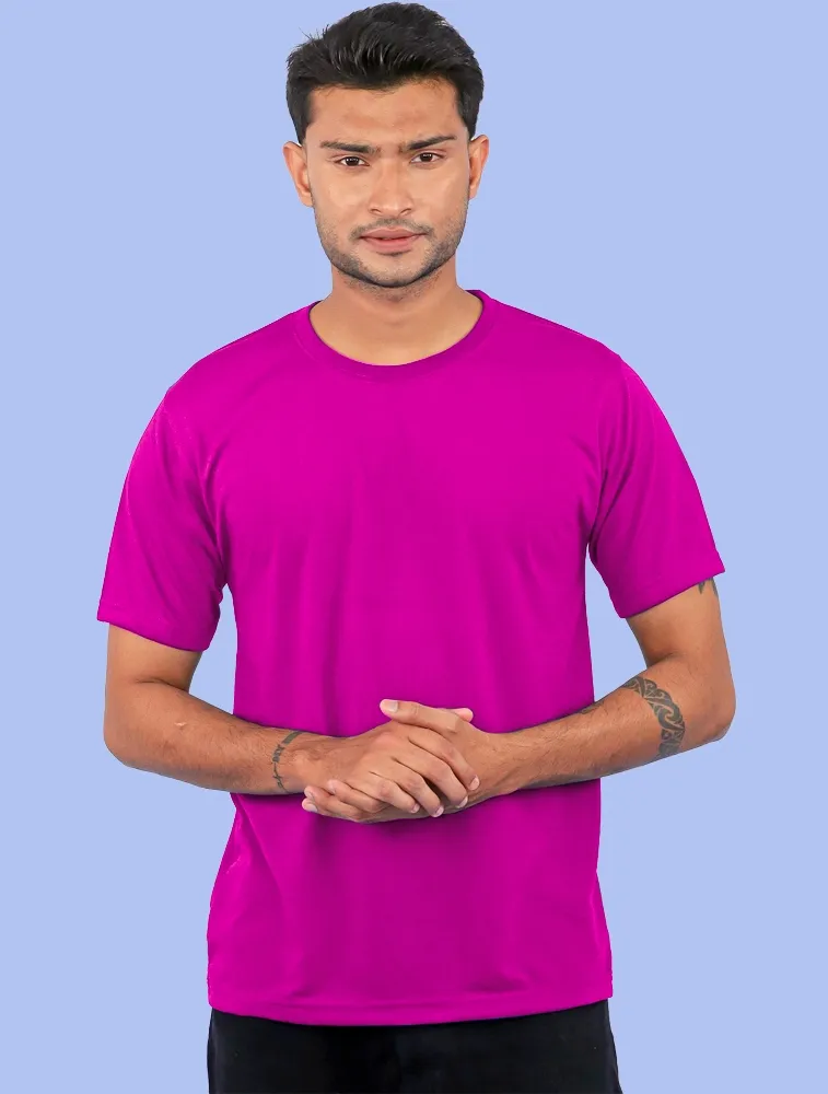 Rani Rose Polycotton 180GSM Round Neck Tshirts