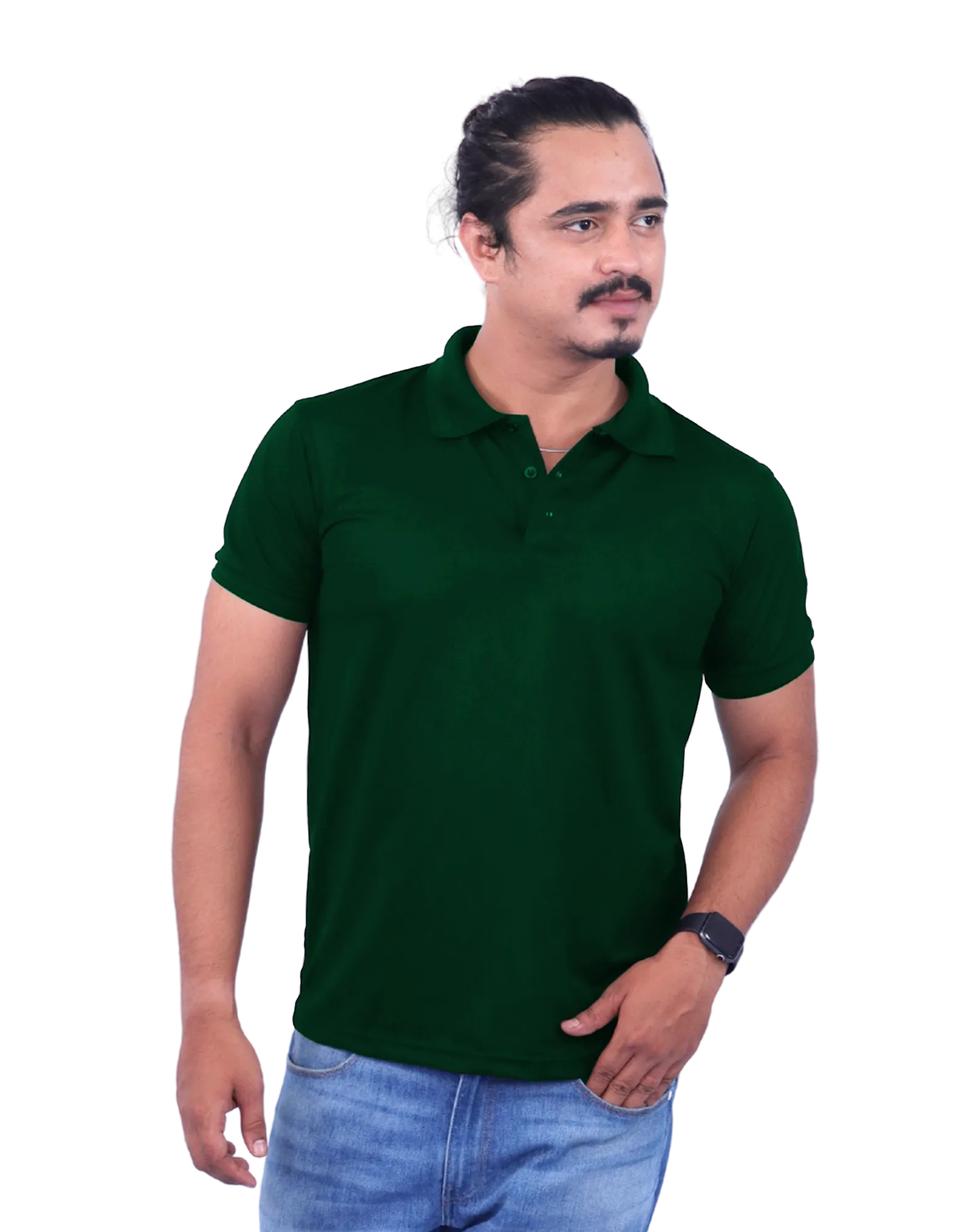 Green Dri Fit Mars Polo Half Sleeve 200GSM Tshirts
