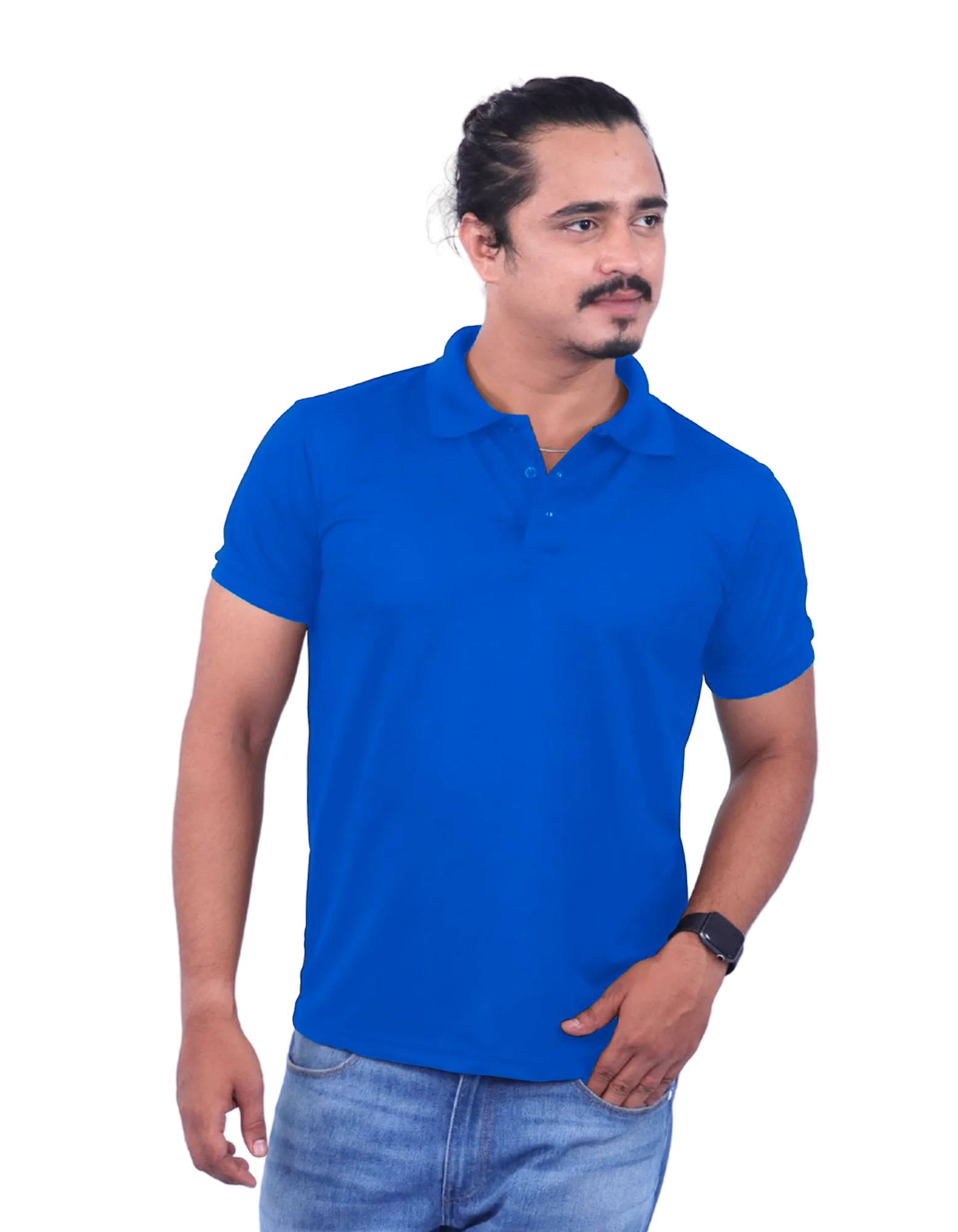Royal Blue Dri Fit Mars Polo Half Sleeve 200GSM Tshirts